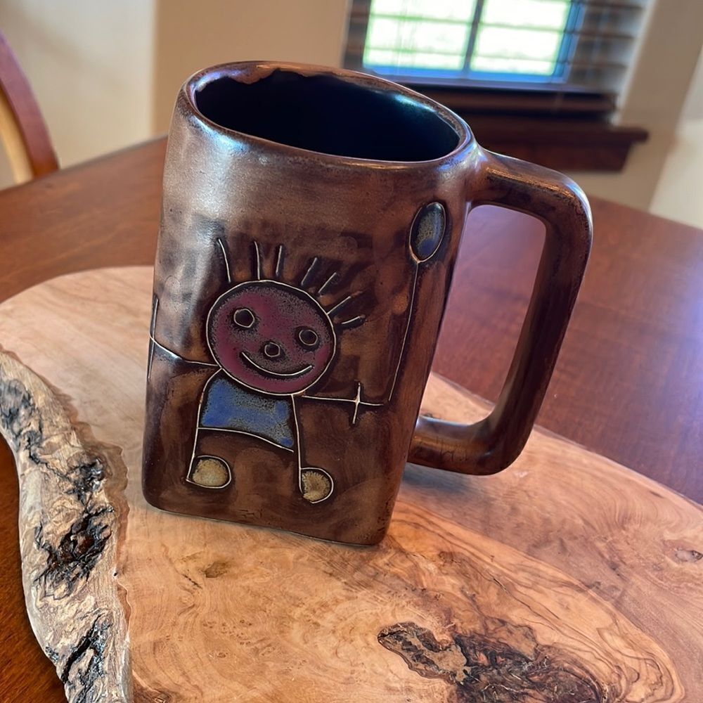 Mara Mexico Large Mug - Boys with Balloons